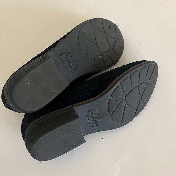 Korks Kork-Ease 'Gertrude' Women's 7.5M Black Suede Slip On Comfort Shoe - Picture 7 of 7